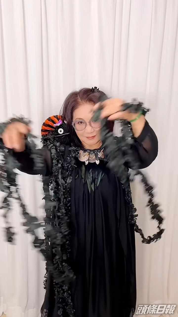 司棋姐好識應節，連萬聖節都玩埋一份。